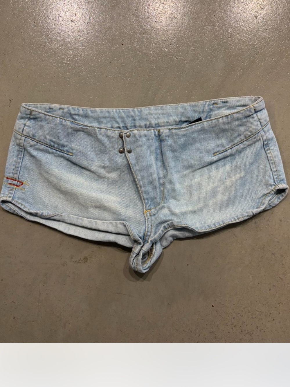 Diesel Low Rise Mini Shorts